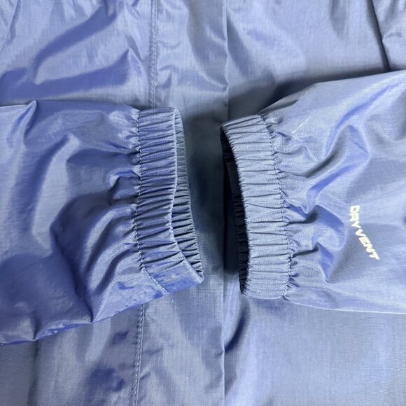 The North Face Women's Antora Jacket M Blue Nylon Waterproof Hooded - Picture 14 of 15